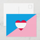 Carte Postale Drapeau de Fierté Age Play (Devant / Derrière)