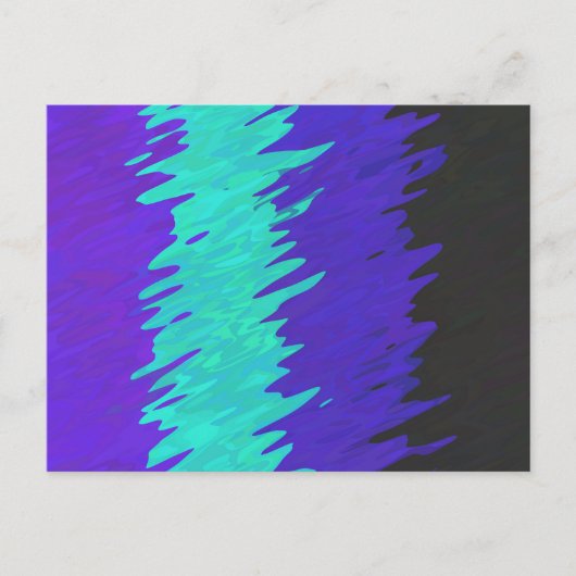 Carte Postale Drapeau de fierté Alexigender Abstrait Squiggly Tr (Devant)