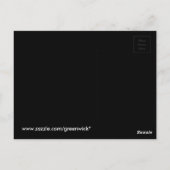 Carte Postale Drapeau de fierté de nouage celtique (Dos)