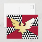 Carte Postale Drapeau de fierté Drag (Devant / Derrière)