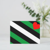 Carte Postale Drapeau de fierté Leather Boi (Debout devant)