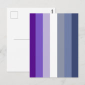 Carte Postale Drapeau de fierté lesbienne Butch (Devant / Derrière)
