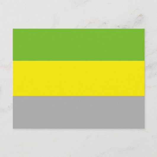 Carte Postale Drapeau de fierté lithromantique (Devant)