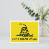 Carte Postale Drapeau de Gadsden (Debout devant)