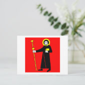 Carte Postale Drapeau de Glaris (Debout devant)