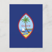 Carte Postale Drapeau de Guam (Devant)