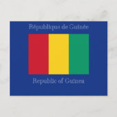 Carte Postale Drapeau de Guinée (Devant)
