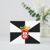 Carte Postale Drapeau de haute qualité Ceuta (Debout devant)