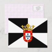 Carte Postale Drapeau de haute qualité Ceuta (Devant / Derrière)