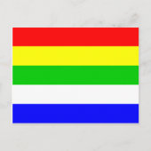 Carte Postale Drapeau de Jaipur, Inde (Devant)