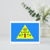 Carte Postale Drapeau de Kayangel (Debout devant)