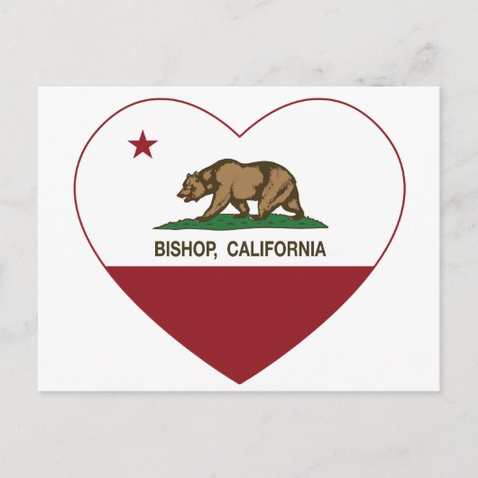 Carte Postale drapeau de la californie (Devant)