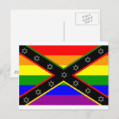 Carte Postale Drapeau de la contrefaçon (Devant / Derrière)