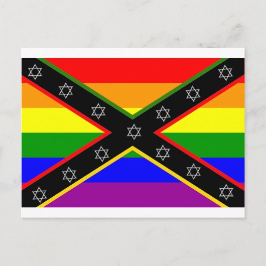 Carte Postale Drapeau de la contrefaçon (Devant)