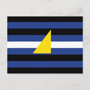 Carte Postale Drapeau de la fierté des sports nautiques