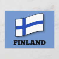 Drapeau de la Finlande
