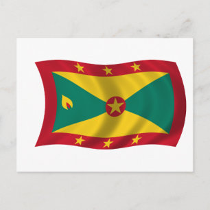 Carte Postale Drapeau de la Grenade