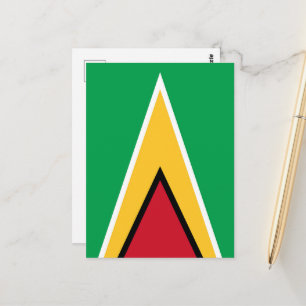 Carte Postale Drapeau de la Guyane