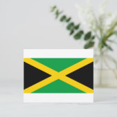 Carte Postale Drapeau de la Jamaïque (Debout devant)