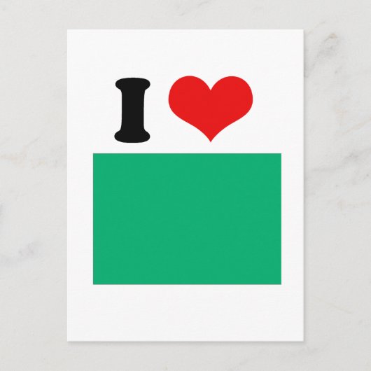 Carte Postale Drapeau de la Libye (Devant)