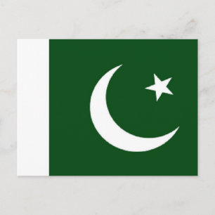 Carte Postale Drapeau de la Palestine