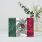 Carte Postale Drapeau de la Personnaliser Viva Mexico (Debout devant)