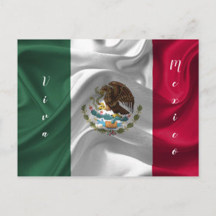 Carte Postale Drapeau de la Personnaliser Viva Mexico