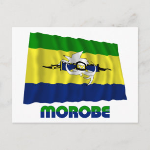 Carte Postale Drapeau de la province de Morobe
