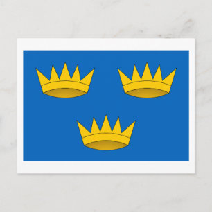 Carte Postale Drapeau de la province de Munster