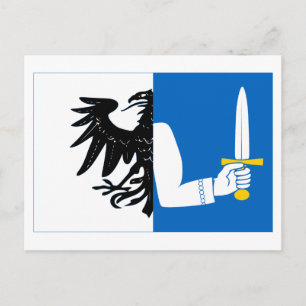 Carte Postale Drapeau de la province du Connacht