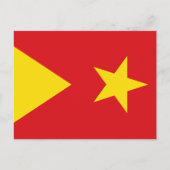 Carte Postale Drapeau de la région de Tigray (Devant)