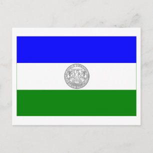Carte Postale Drapeau de la République du Jämtland (non officiel