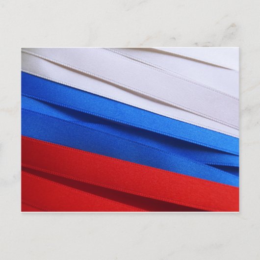 Carte Postale Drapeau de la Russie (Devant)