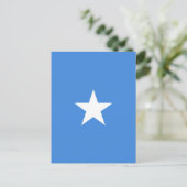 Carte Postale Drapeau de la Somalie (Debout devant)