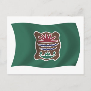 Carte postale Drapeau de la tribu Abenaki