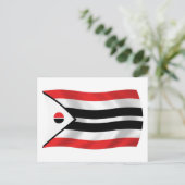 Carte postale Drapeau de la tribu Arapaho (Debout devant)