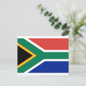 Carte Postale Drapeau de l'Afrique du Sud - Vlag van Suid-Afrika (Debout devant)