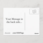 Carte Postale Drapeau de l'Alaska (Dos)