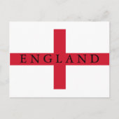 Carte postale Drapeau de l'Angleterre (Devant)