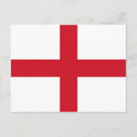 Carte postale Drapeau de l'Angleterre