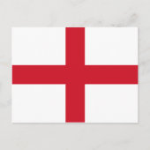 Carte postale Drapeau de l'Angleterre (Devant)