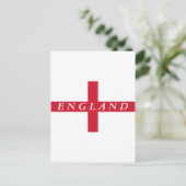 Carte postale Drapeau de l'Angleterre (Debout devant)