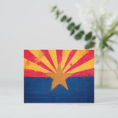 Carte Postale Drapeau de l'Arizona (Debout devant)