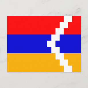 Carte Postale Drapeau de l'Artsakh (Haut-Karabakh)