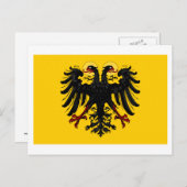 Carte Postale Drapeau de l'Empire romain (Devant / Derrière)