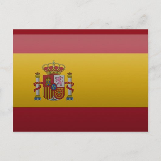 Carte Postale Drapeau de l'Espagne. (Devant)