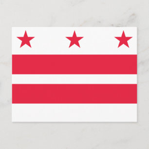 Carte Postale Drapeau de l'État de Washington Voyage