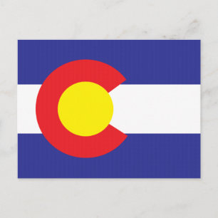 Carte Postale Drapeau de l'État du Colorado.png