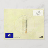 Carte Postale Drapeau de l'État du Kentucky (Dos)