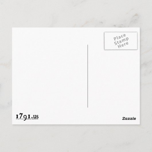 Carte Postale Drapeau de l'État du Minnesota (Dos)